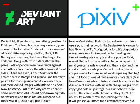 like deviantart|pixiv deviantart.